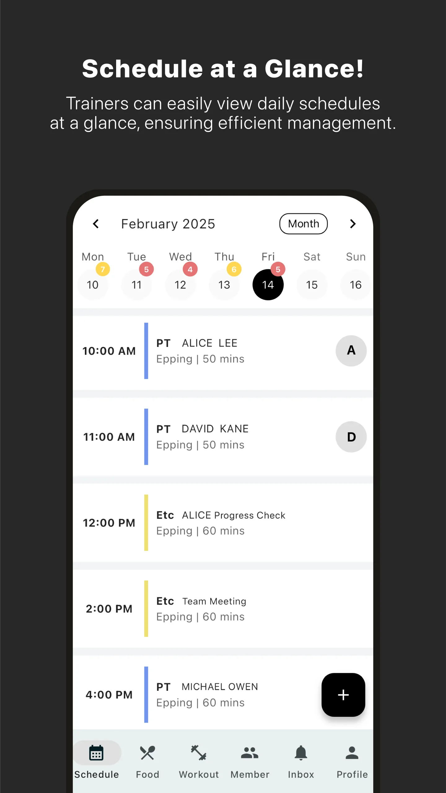 Teambros Fitness App 9